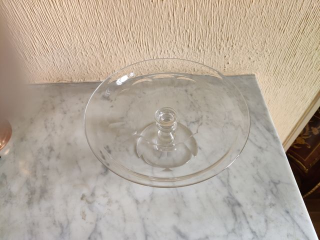 Vassoio in vetro Bohemia