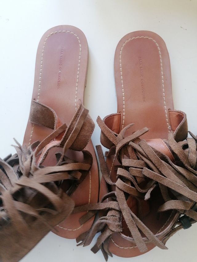 sandalia fecos Zara