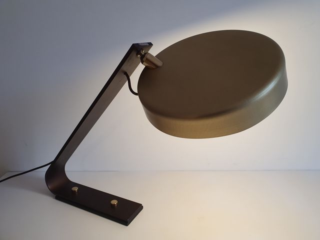 Lámpara de mesa Vintage Años 70 cable textil