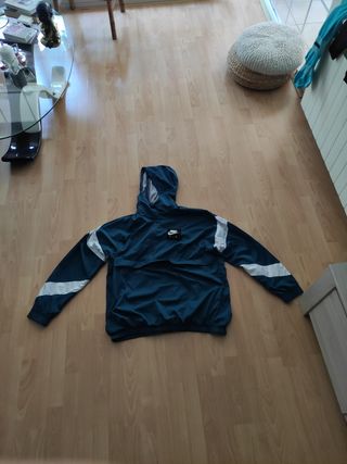 Chaqueta Nike Air Azul y Blanca