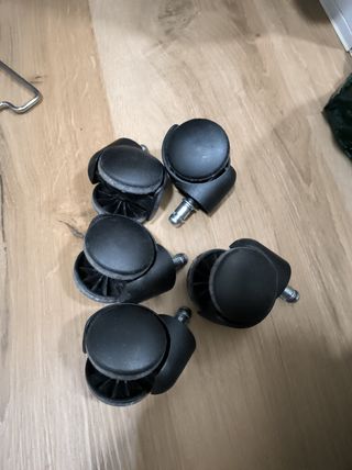 Ruedas de silla de escritorio