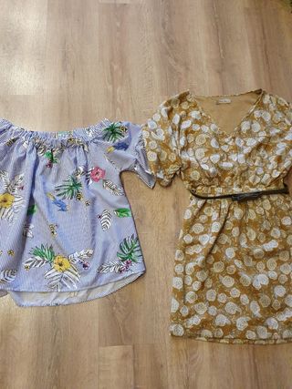 Vestido y camisa sin usar 🎨talla S