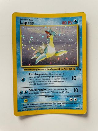 Lapras Fossil holo