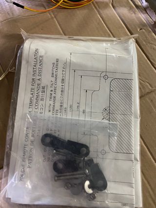 Mando morse Yamaha dual x6e