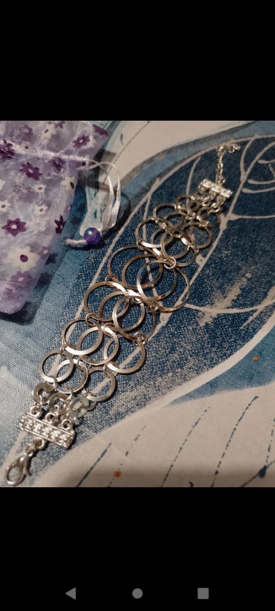 set bigiotteria orecchini e bracciale