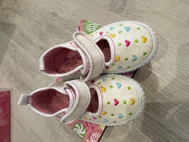Zapatilla niña lona talla 21