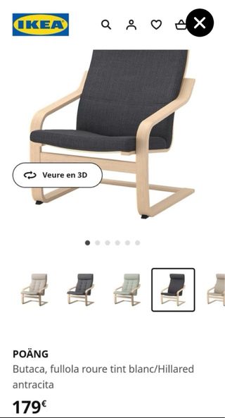 Sillón POANG Ikea