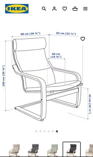 Sillón POANG Ikea
