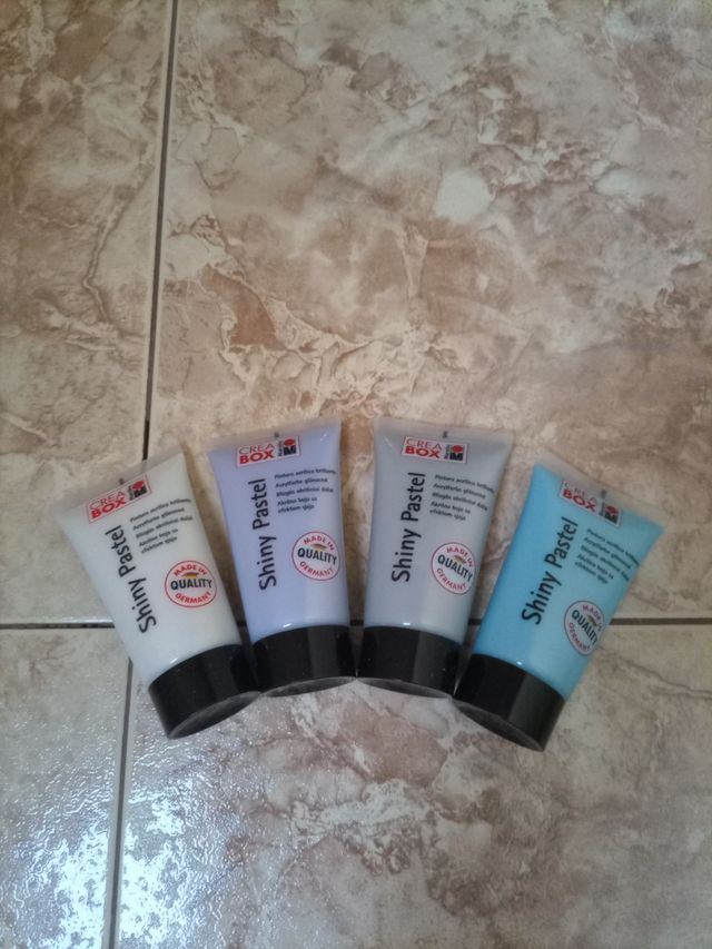 pintura acrílica pastel 4 x 0,75 ml