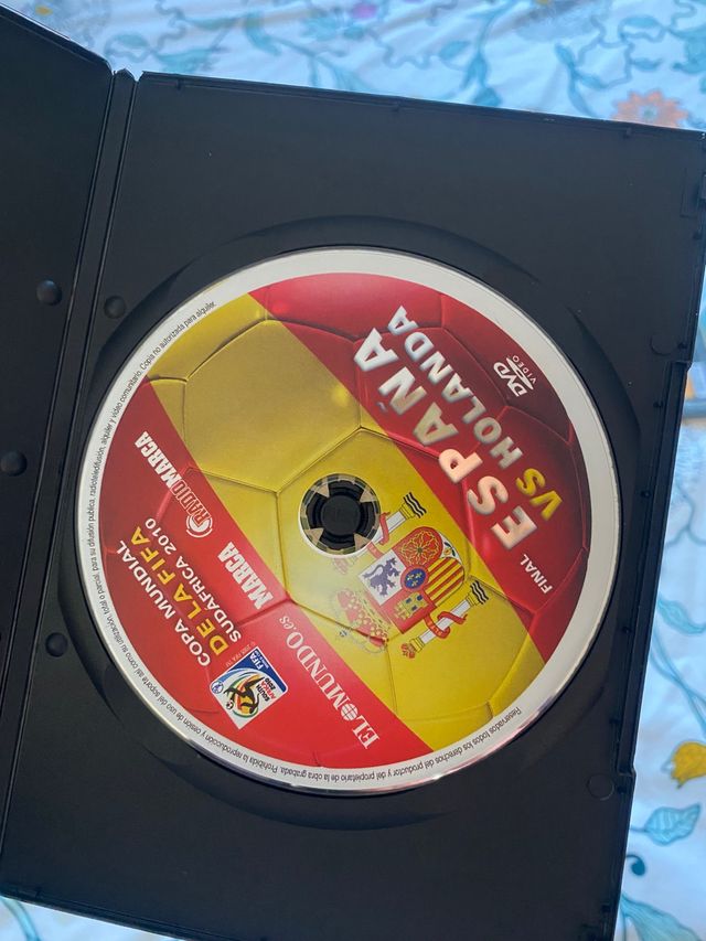 Dvd's de Eurocopas 2008 y 2012 y el mundial 2010