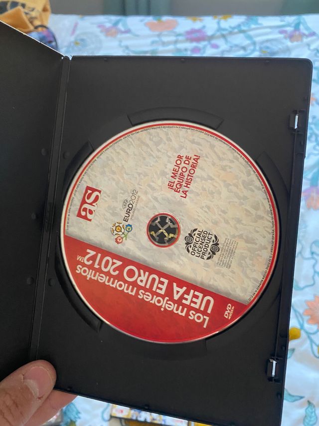Dvd's de Eurocopas 2008 y 2012 y el mundial 2010