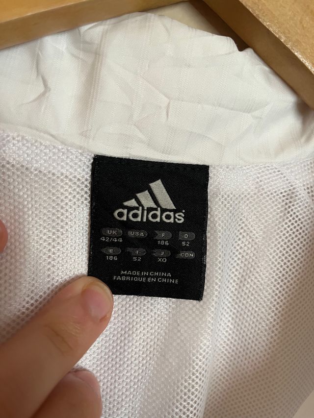 Chaqueta cortavientos Adidas Talla XL