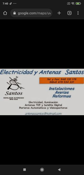 Electricidad y Antenas Santos