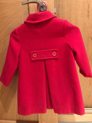 Abrigo de vestir niña talla 2/3 años