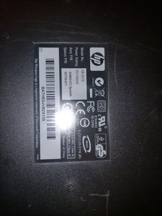 teclado hp 