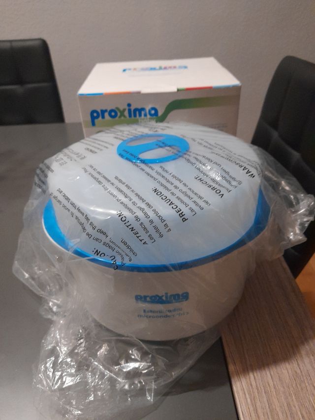 Esterilizador microondas Proxima Baby. SIN USAR