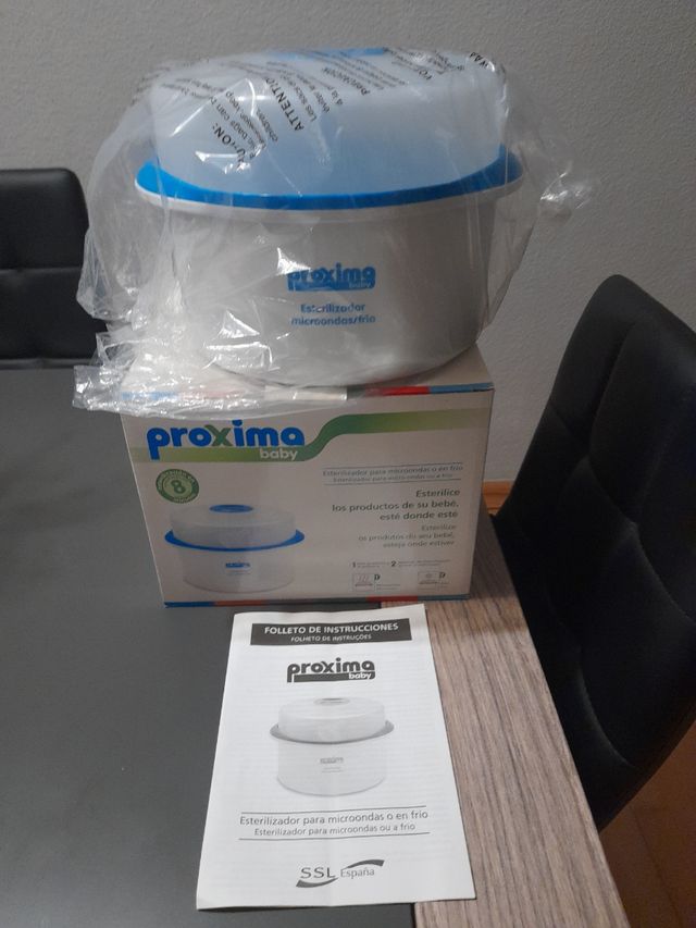 Esterilizador microondas Proxima Baby. SIN USAR
