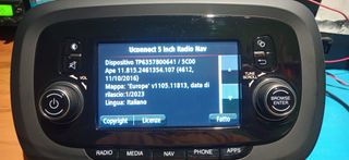 GPS Fiat 500X