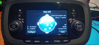 GPS Fiat 500X
