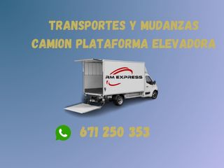 Mudanzas Transportes Urgentes | Camión Plataforma