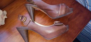 zapato Zara marron t.36