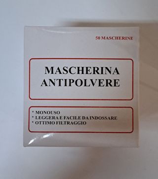 Mascherine antipolvere comfort 50 p.zi