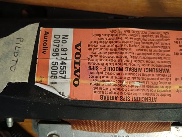 airbag Volvo c70 mk1