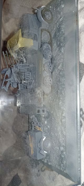 maqueta militar trailer