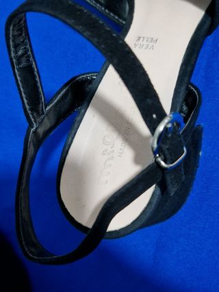 Sandali Milla in camoscio tg 37