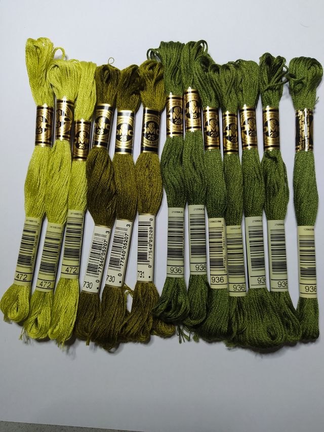 Madejas hilo Mouline DMC