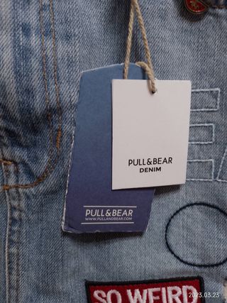 FALDA DEL PULL&BEAR CON ETIQUETA 