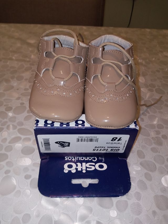 Botitas bebé kaki