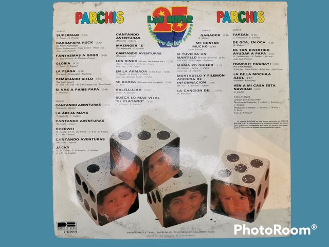 Vinilos grupo Parchís 1979