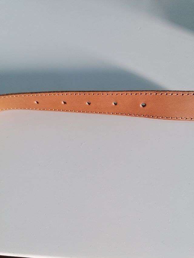 cintura con frontale in metallo