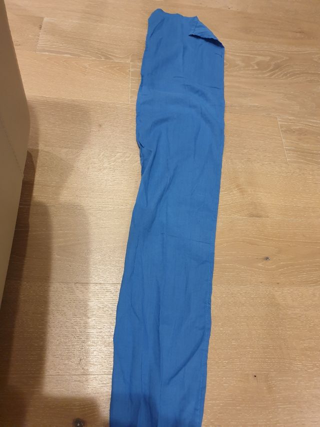 Cinta Puro Cotone Stile Etnico con fibbia in legno