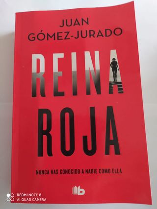 Libro REINA ROJA, Juan Gómez-Jurado