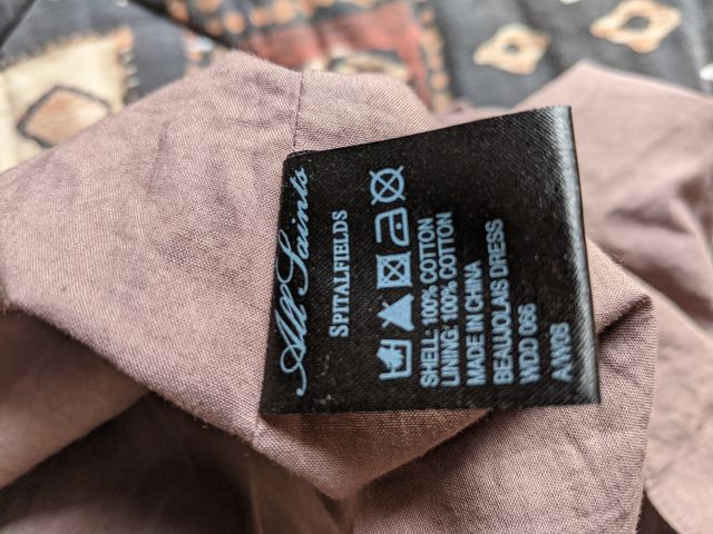 Vestito All Saints originale in cotone