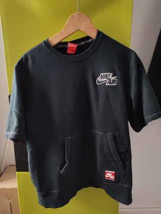 SUDADERA NIKE AIR OFFICIAL ATHLETICS BLACK VINTAGE
