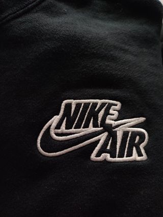 SUDADERA NIKE AIR OFFICIAL ATHLETICS BLACK VINTAGE