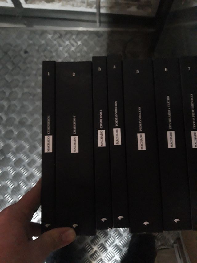 coleccion manuscritos de los hermanos machado