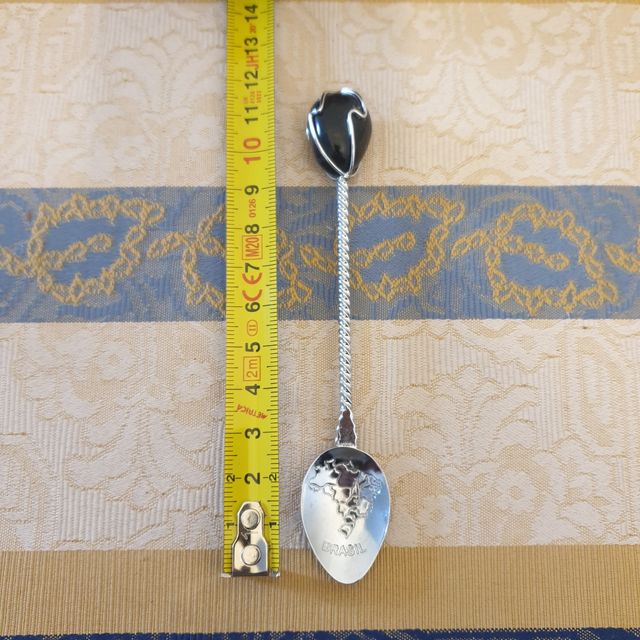 Cucchiai di zucchero, con pietre preziose