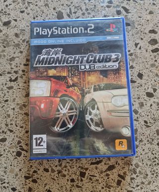 Juego ps2 midnight club 3 dub edition