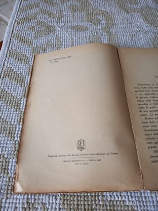Nuova Grammatica Inglese Gallenga Michelotti 1946