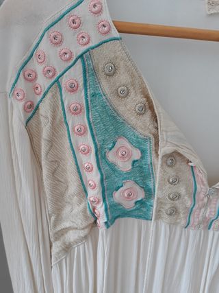 Blusa/camisa estilo vintage hippie