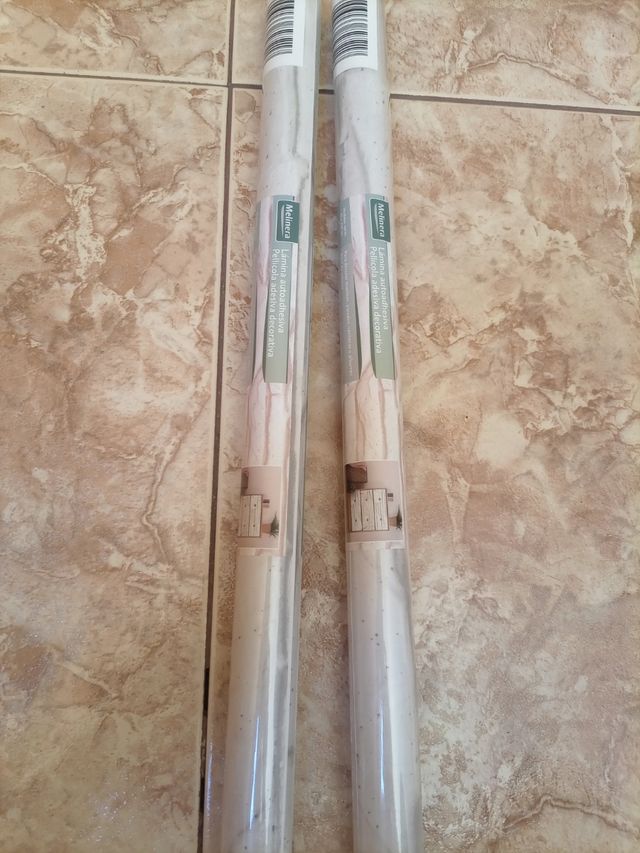 2 rollos de lámina decorativa
