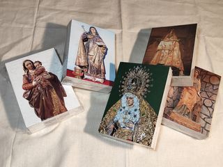 LOTE 4 Tacos x100 TARJETAS antiguo, religioso.