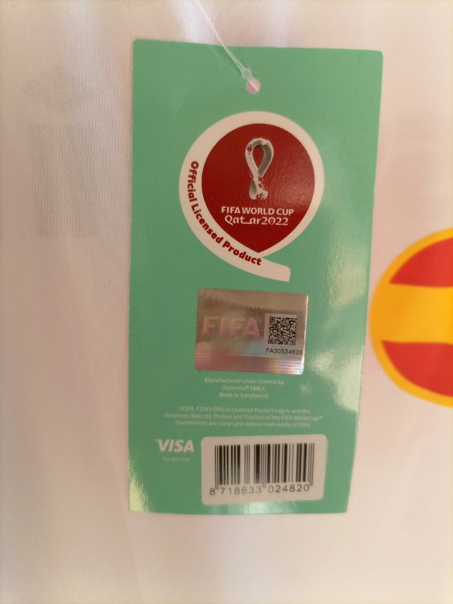 camiseta Qatar 2022 talla M