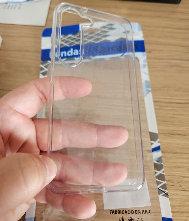 Funda Samsung S23 transparente