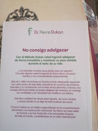 Libro No consigo adelgazar