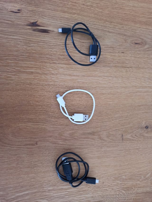 Cables USB-micro USB cortos